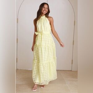 Gorgeous Yellow Formal Dress